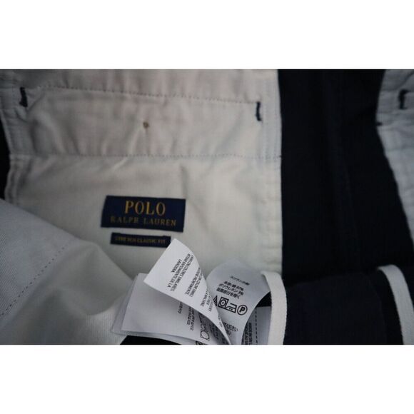 Polo Ralph Lauren Men Sz XL Blue Classic Fit 6" Stretch Chino Prepster Shorts - Picture 4 of 8